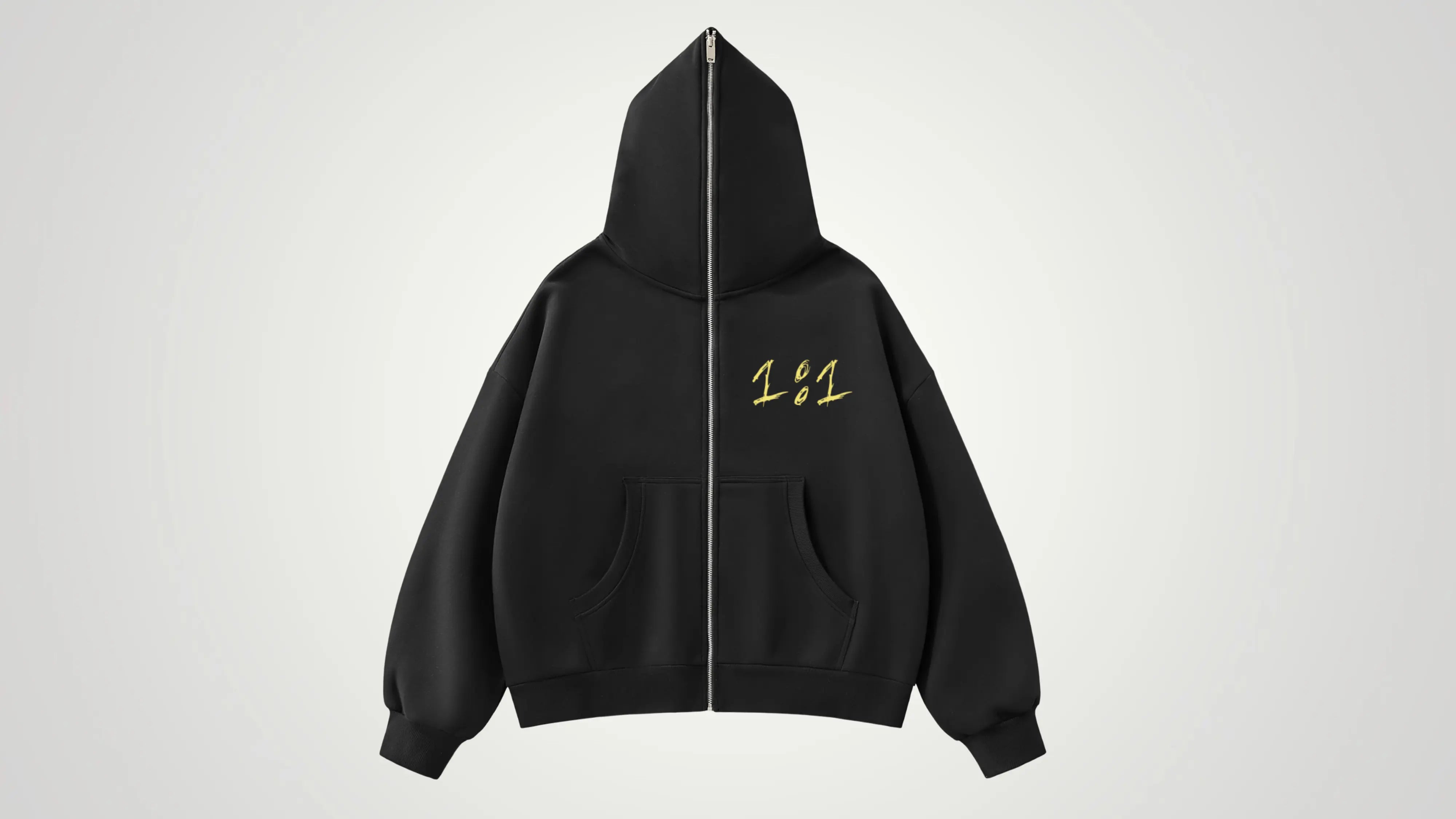 garden of Eden illustration genesis 1:1 boxy zip up - ThornsofVictory