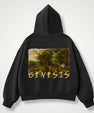 garden of Eden illustration genesis 1:1 boxy zip up - ThornsofVictory