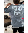 His power has no limits acid wash tee - ThornsofVictory