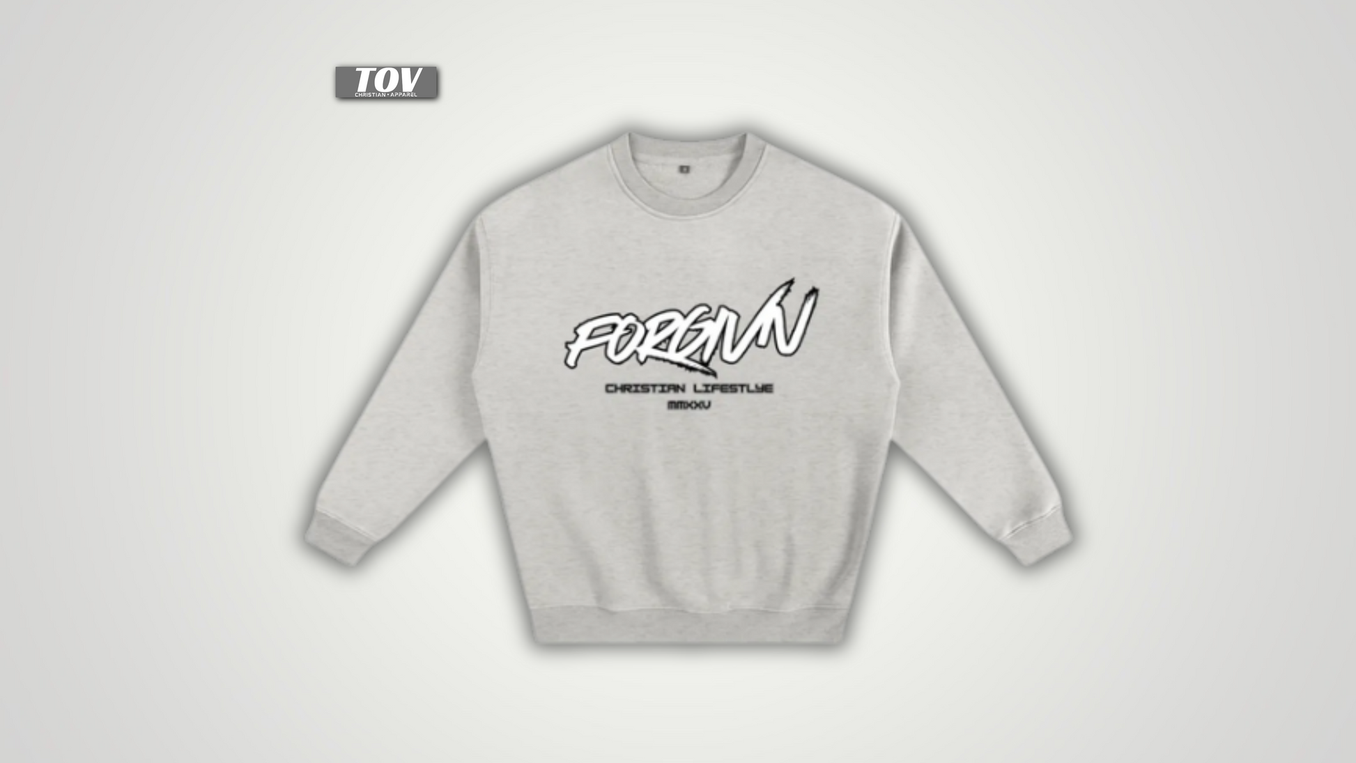 forgvn christian lifestyle sweat shirt ODMPOD
