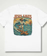 Jesus saves Boxy tee - ThornsofVictory