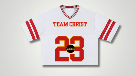 team Christ premium boxy jersey - ThornsofVictory