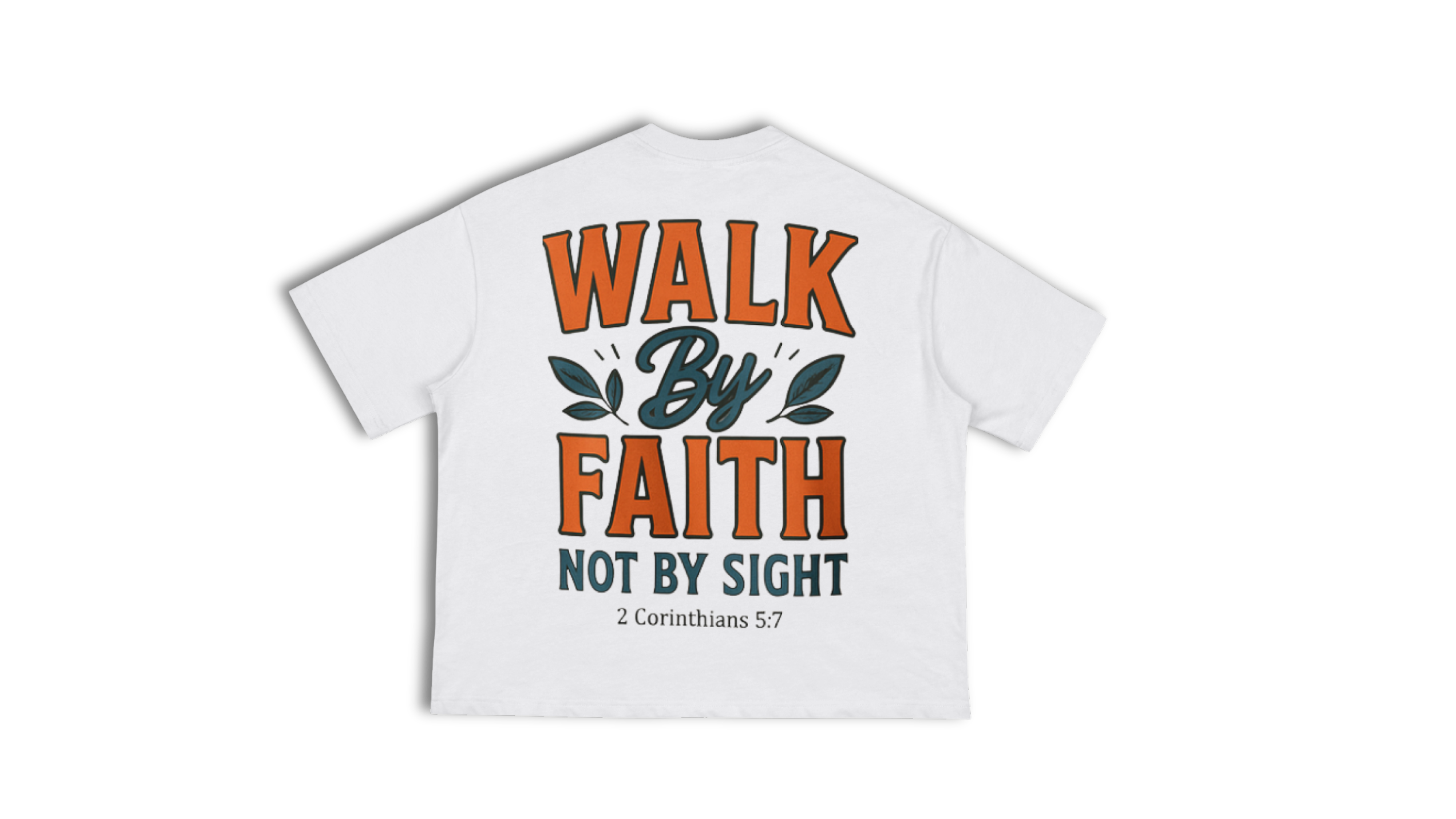 Walk By Faith Not By Sight Classic Boxy tee ODMPOD