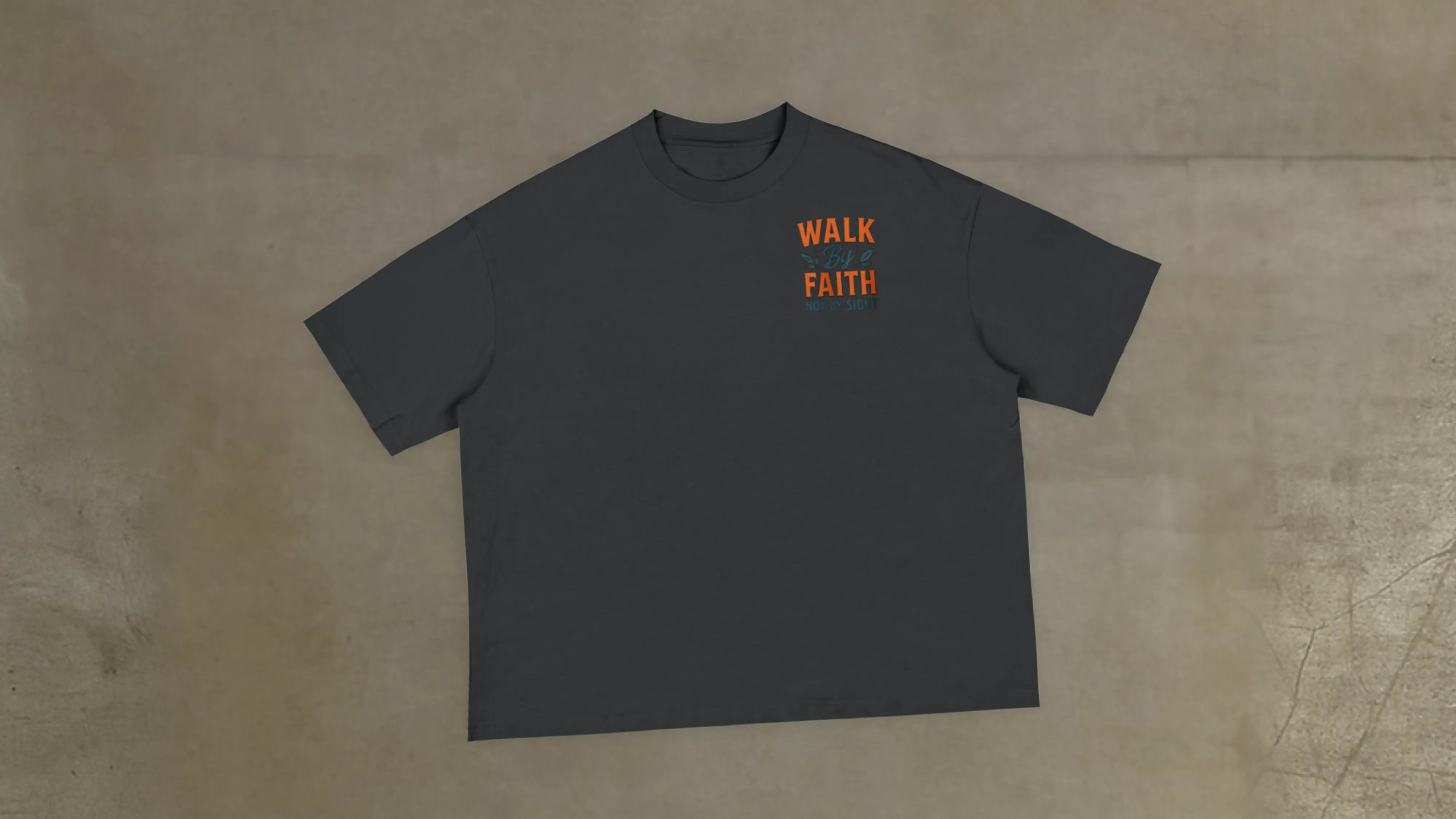 Walk By Faith Not By Sight Classic Boxy tee - ThornsofVictory