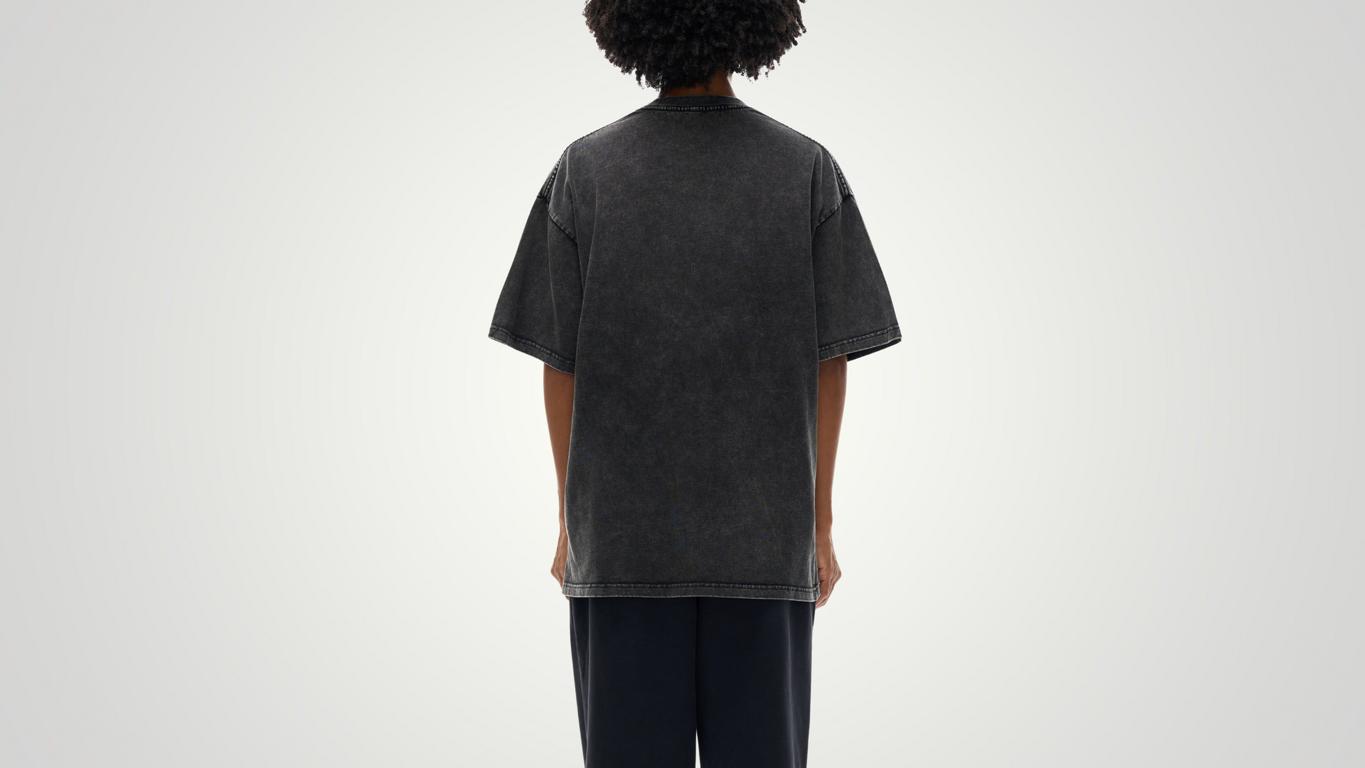 Jesus Christ illustration acid wash oversize tee - ThornsofVictory