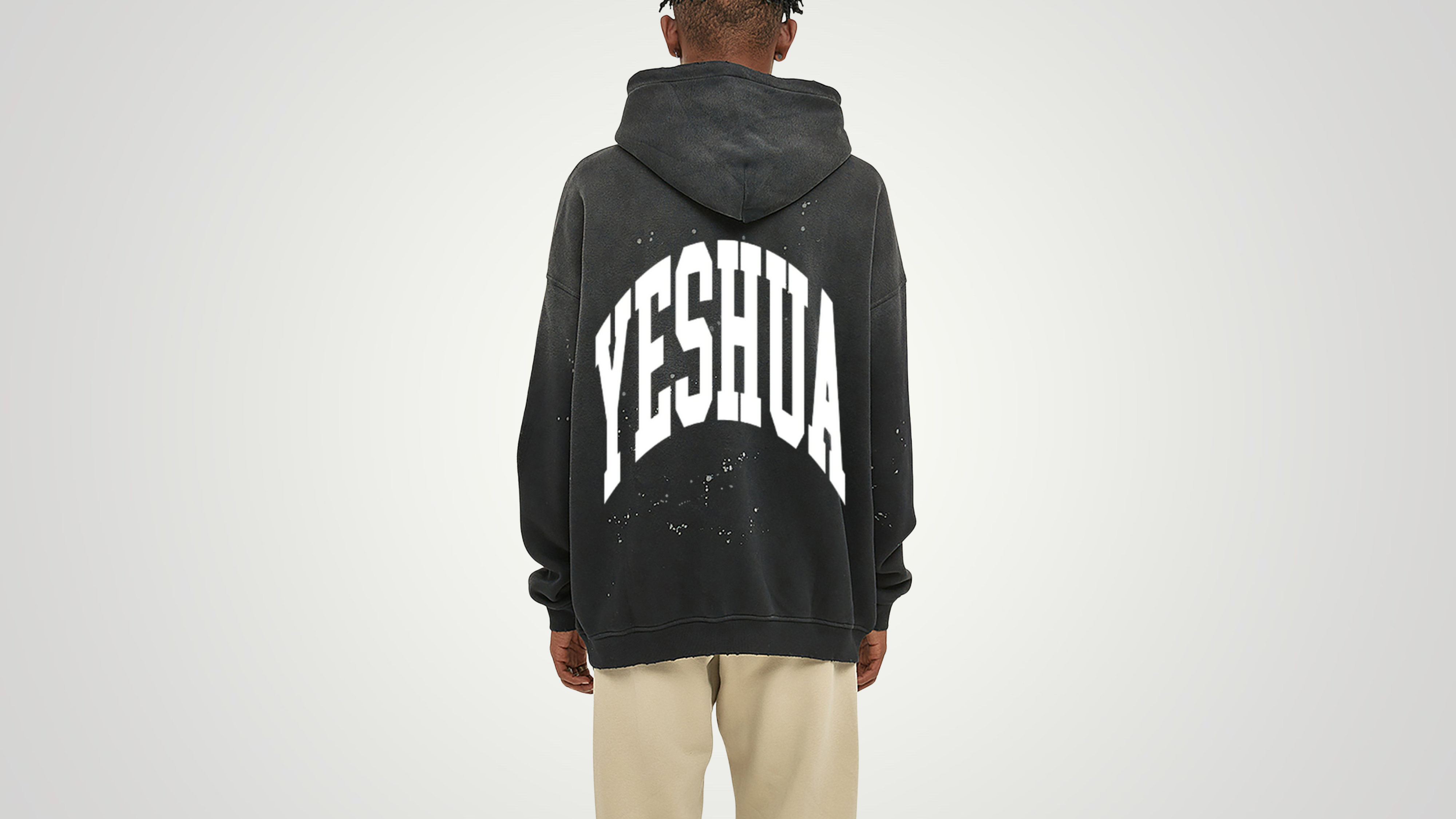 yeshua painted vintage classic hoodie ODMPOD