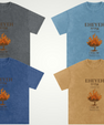EHEYEH burning bush acid wash tee ODMPOD