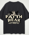 Faith wear christ comes first oversize tee ODMPOD