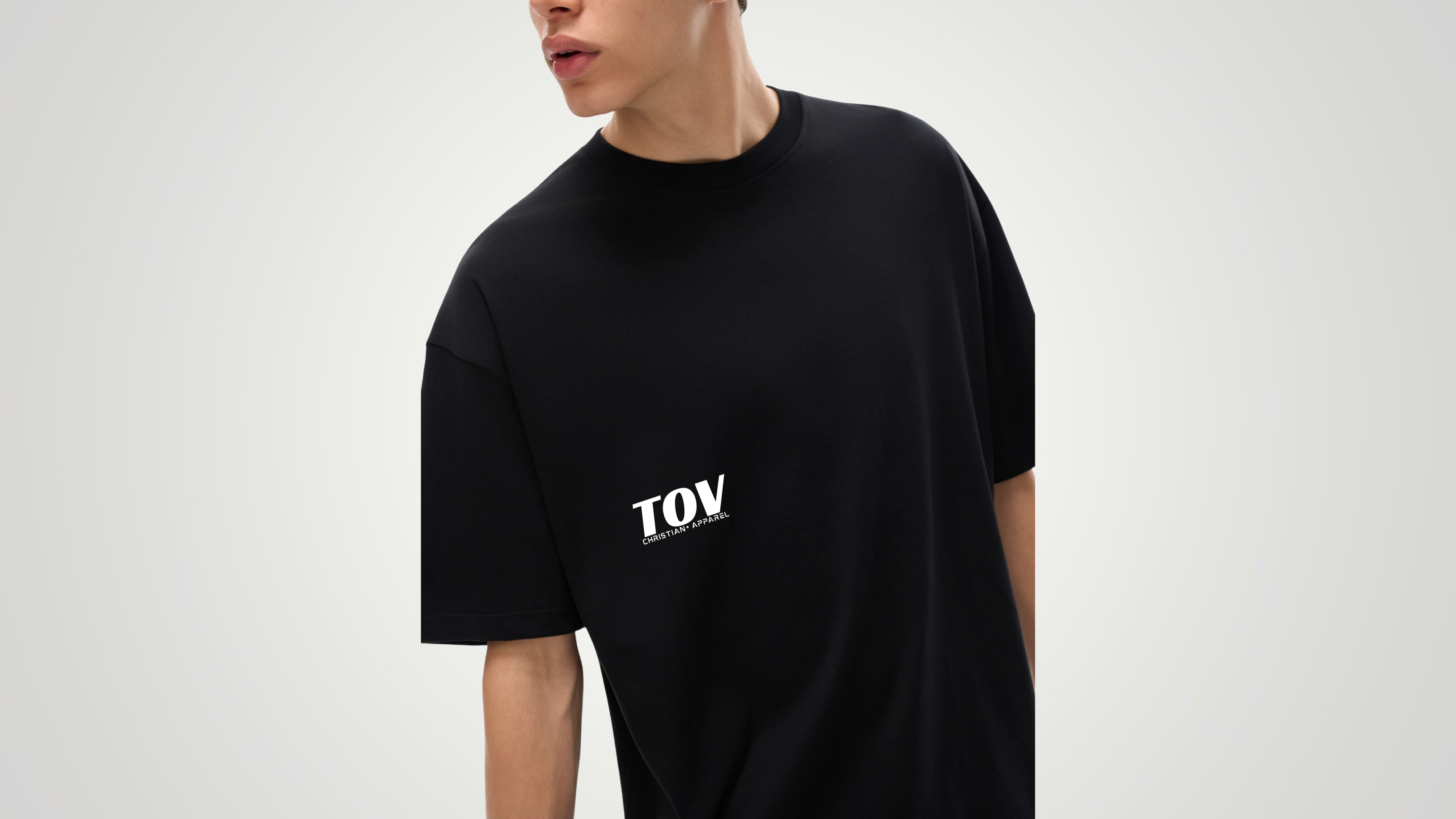 Faith wear christ comes first oversize tee ODMPOD