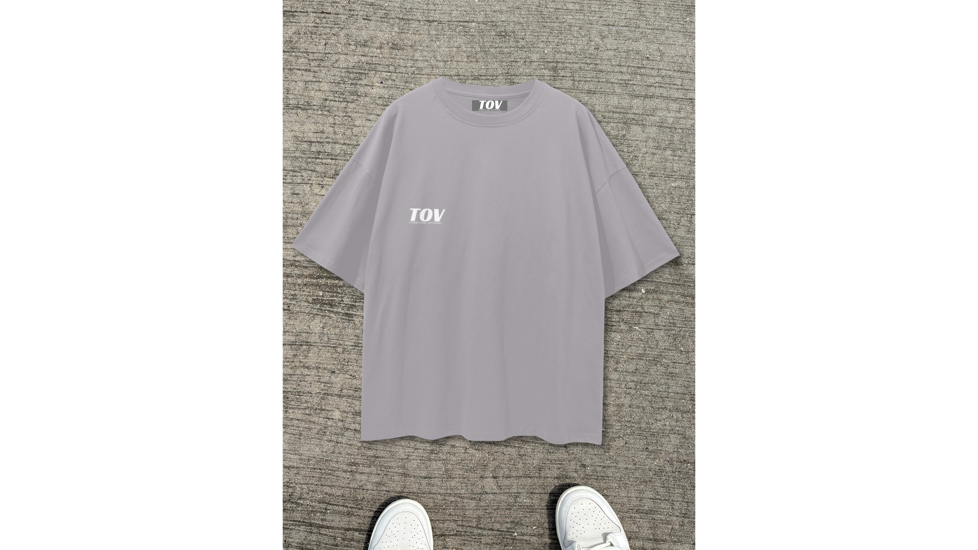 Faith wear christ comes first oversize tee ODMPOD