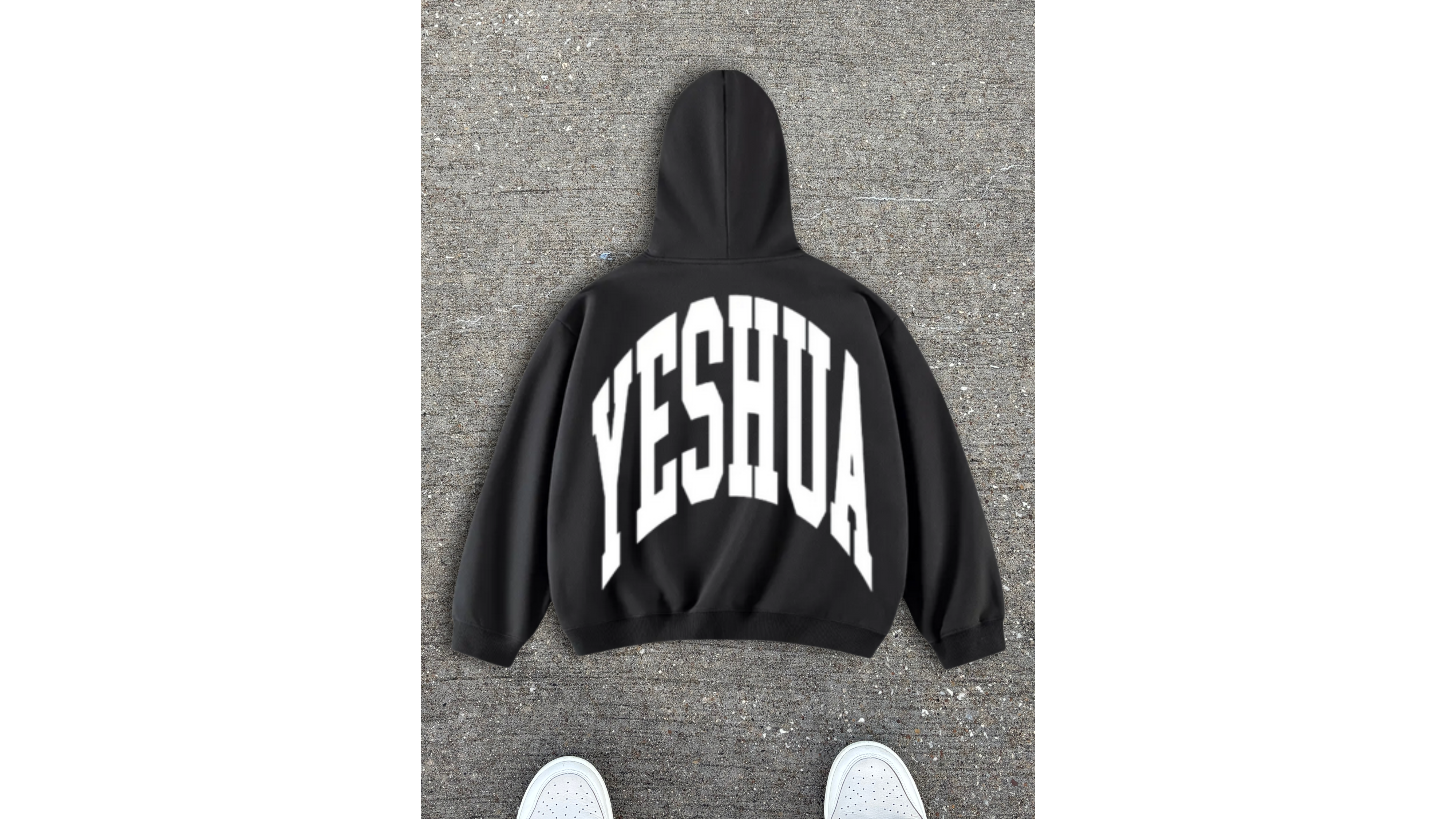Yeshua boxy fleeced hoodie ODMPOD