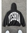Yeshua boxy fleeced hoodie ODMPOD