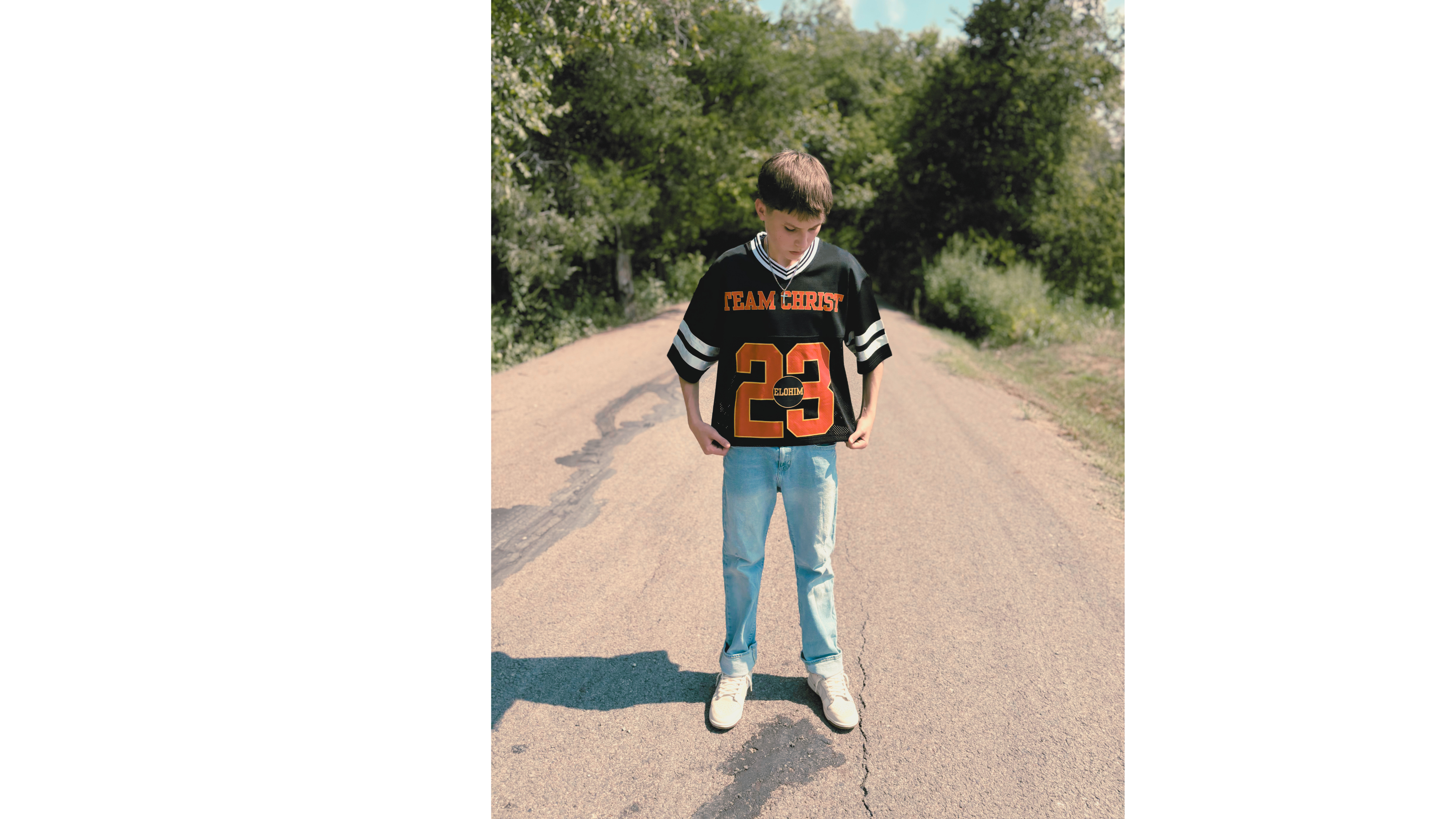 Team Christ premium boxy jersey ODMPOD