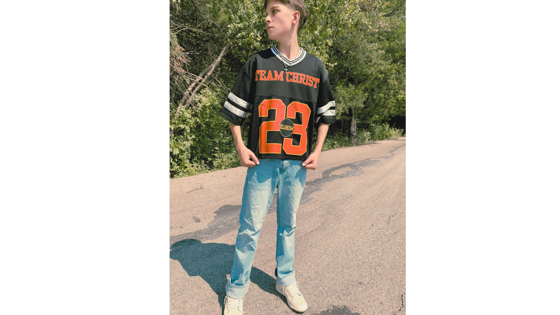 Team Christ premium boxy jersey ODMPOD