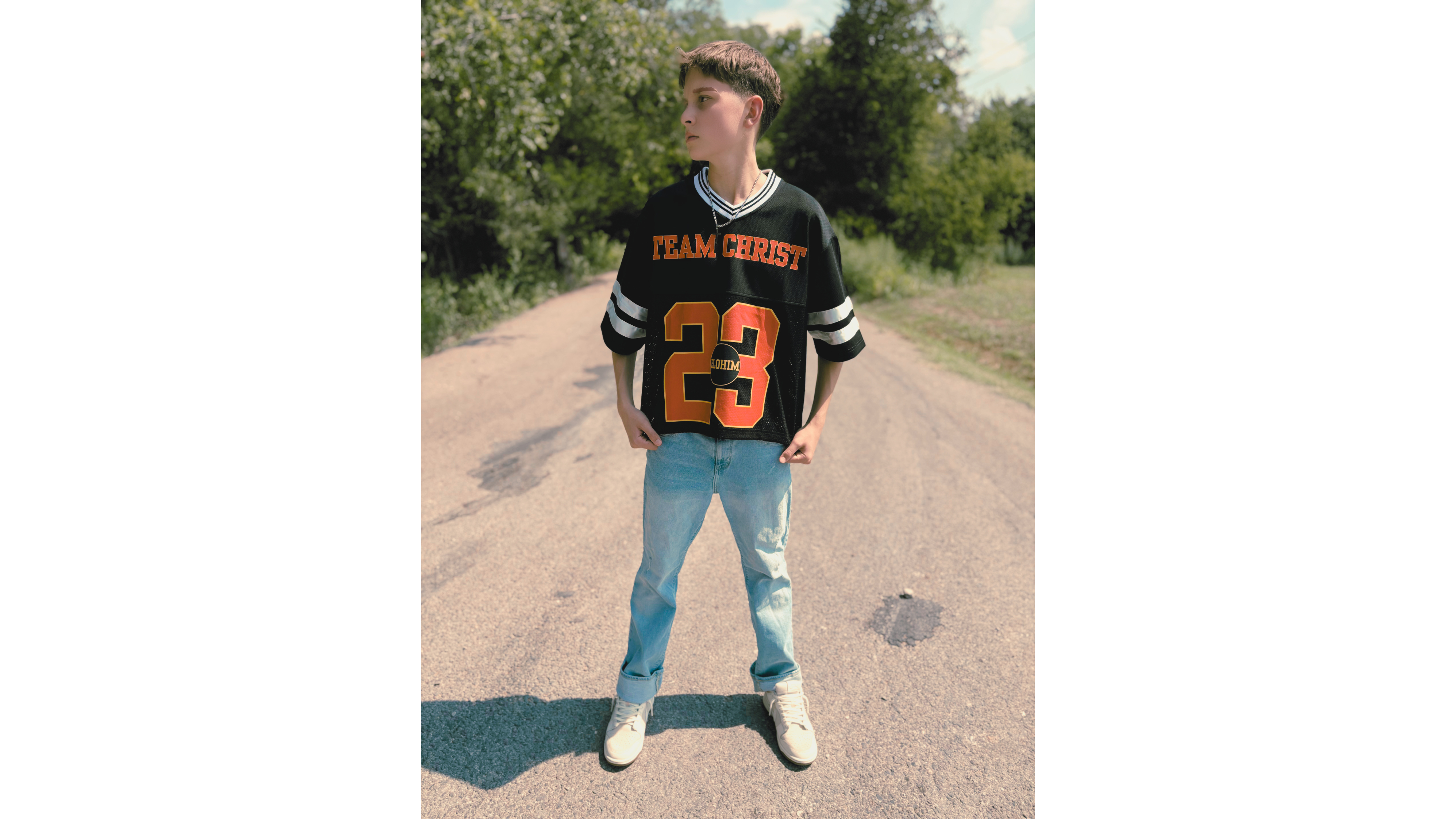 Team Christ premium boxy jersey ODMPOD