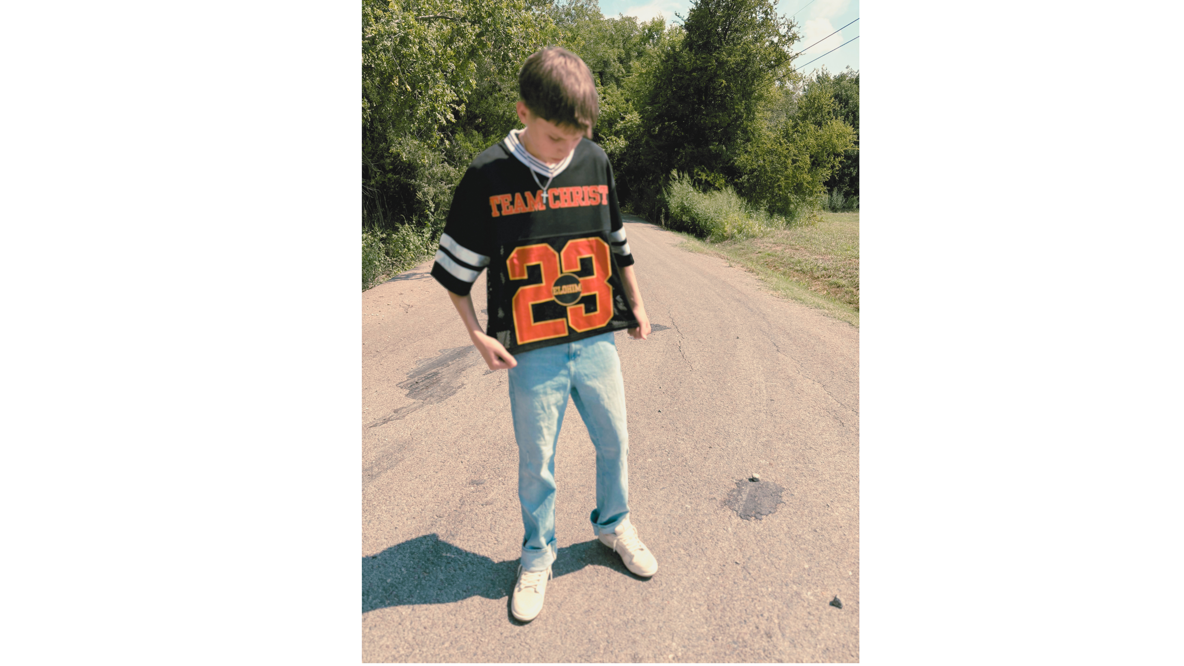 Team Christ premium boxy jersey ODMPOD