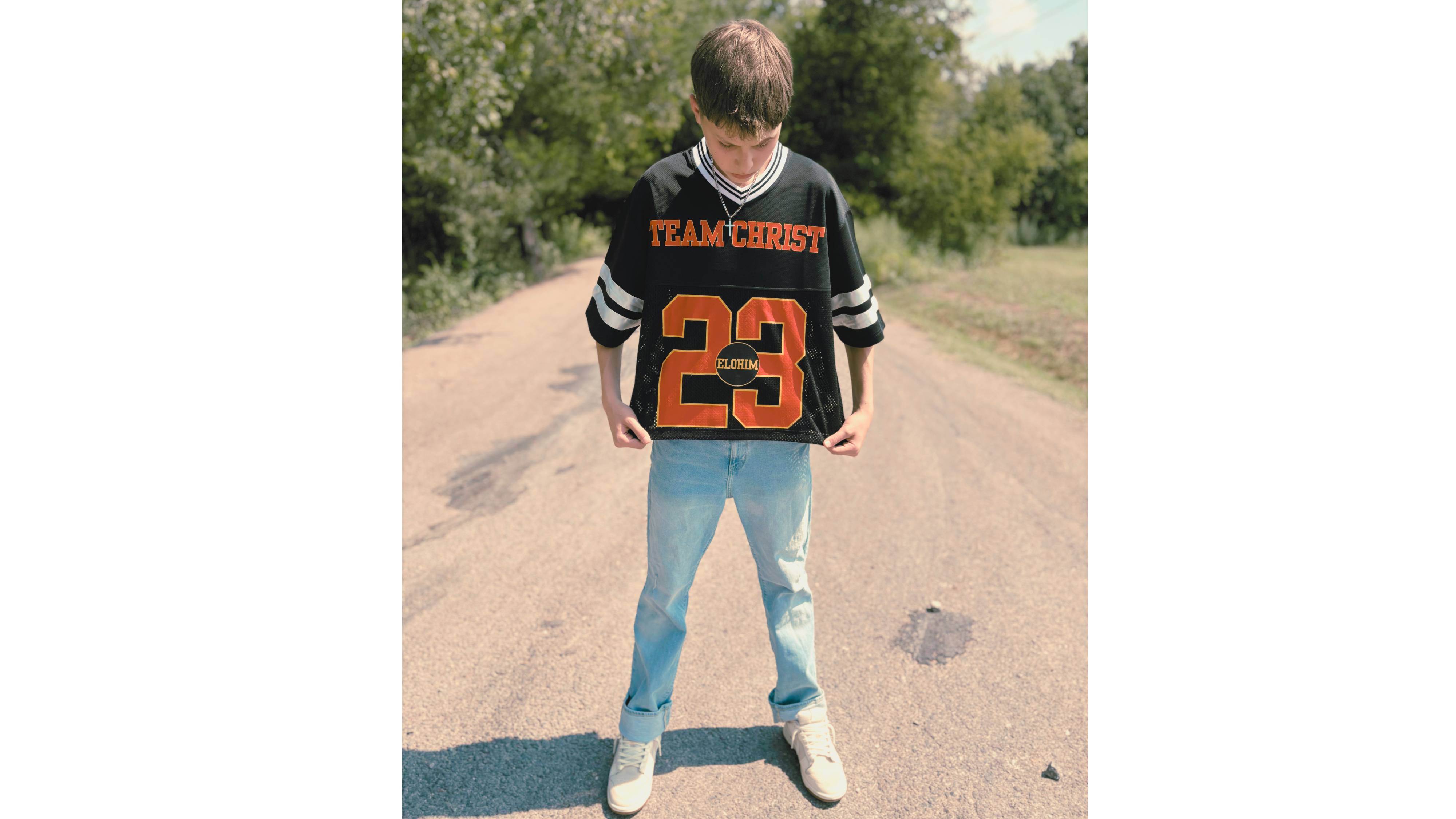 Team Christ premium boxy jersey ODMPOD