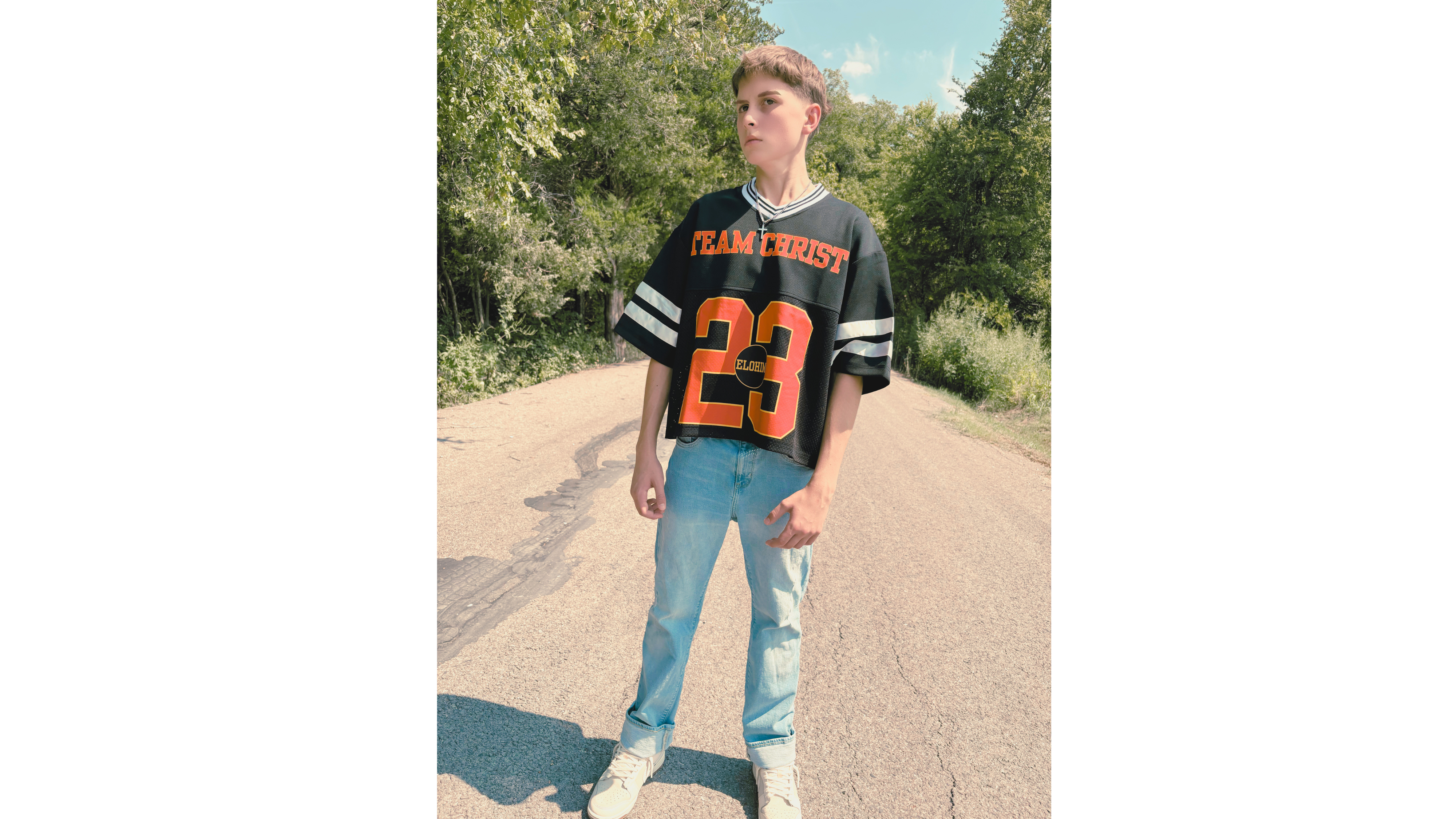 Team Christ premium boxy jersey ODMPOD