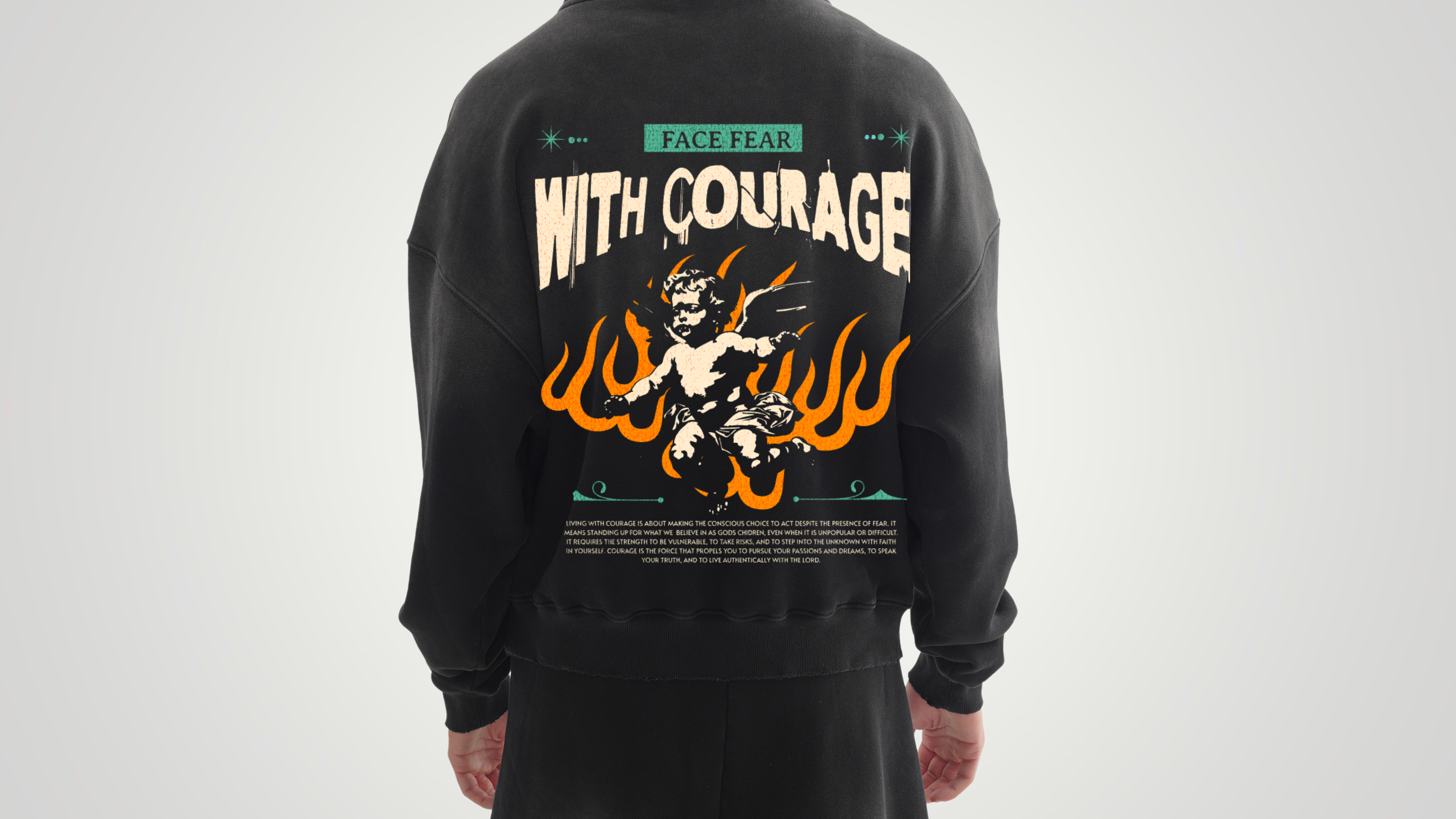 Frayed Sunfade Boxy Fleece Hoodie ODMPOD