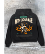 Frayed Sunfade Boxy Fleece Hoodie ODMPOD
