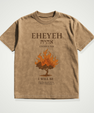 EHEYEH burning bush acid wash tee ODMPOD