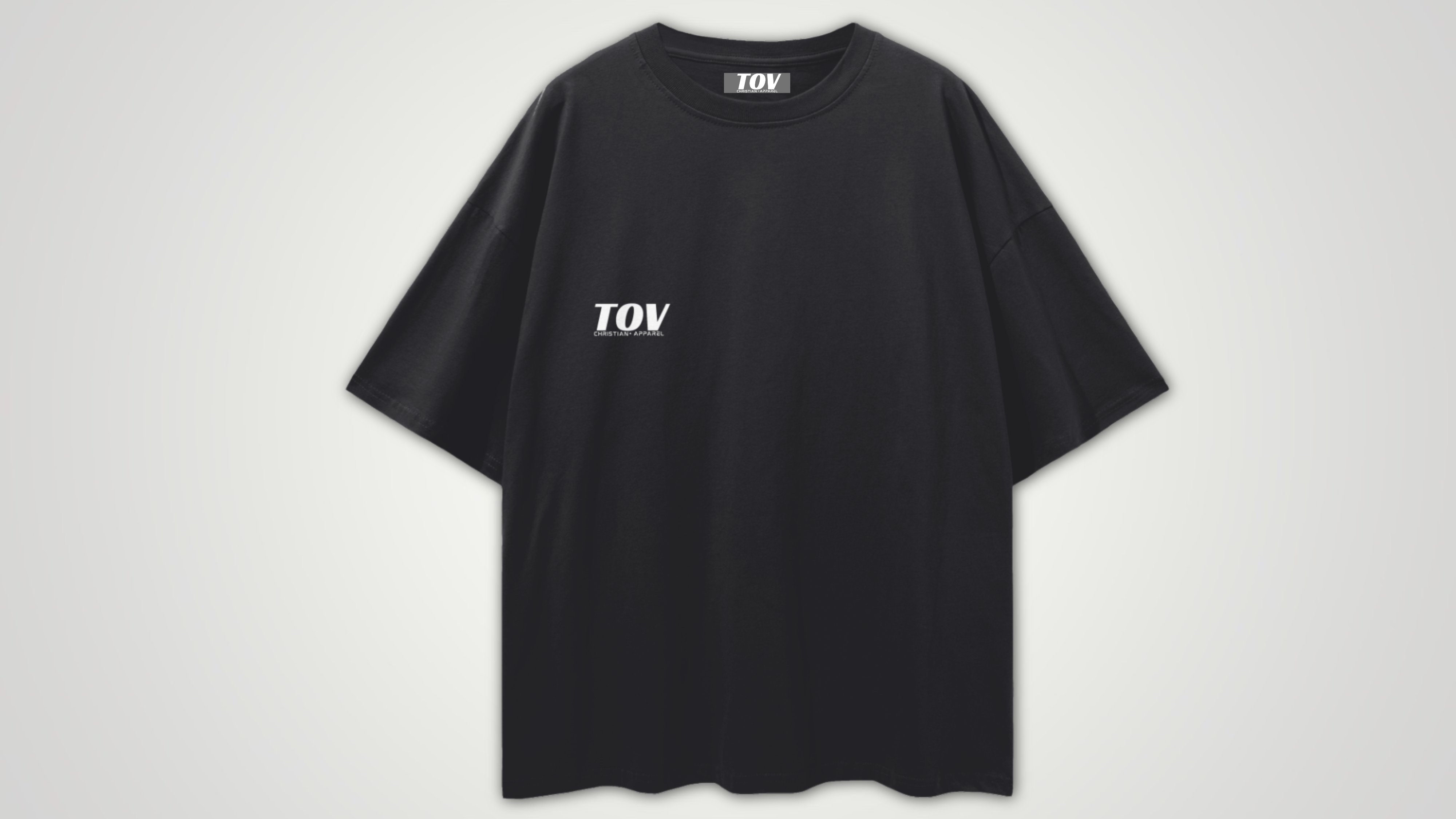 Faith wear christ comes first oversize tee ODMPOD