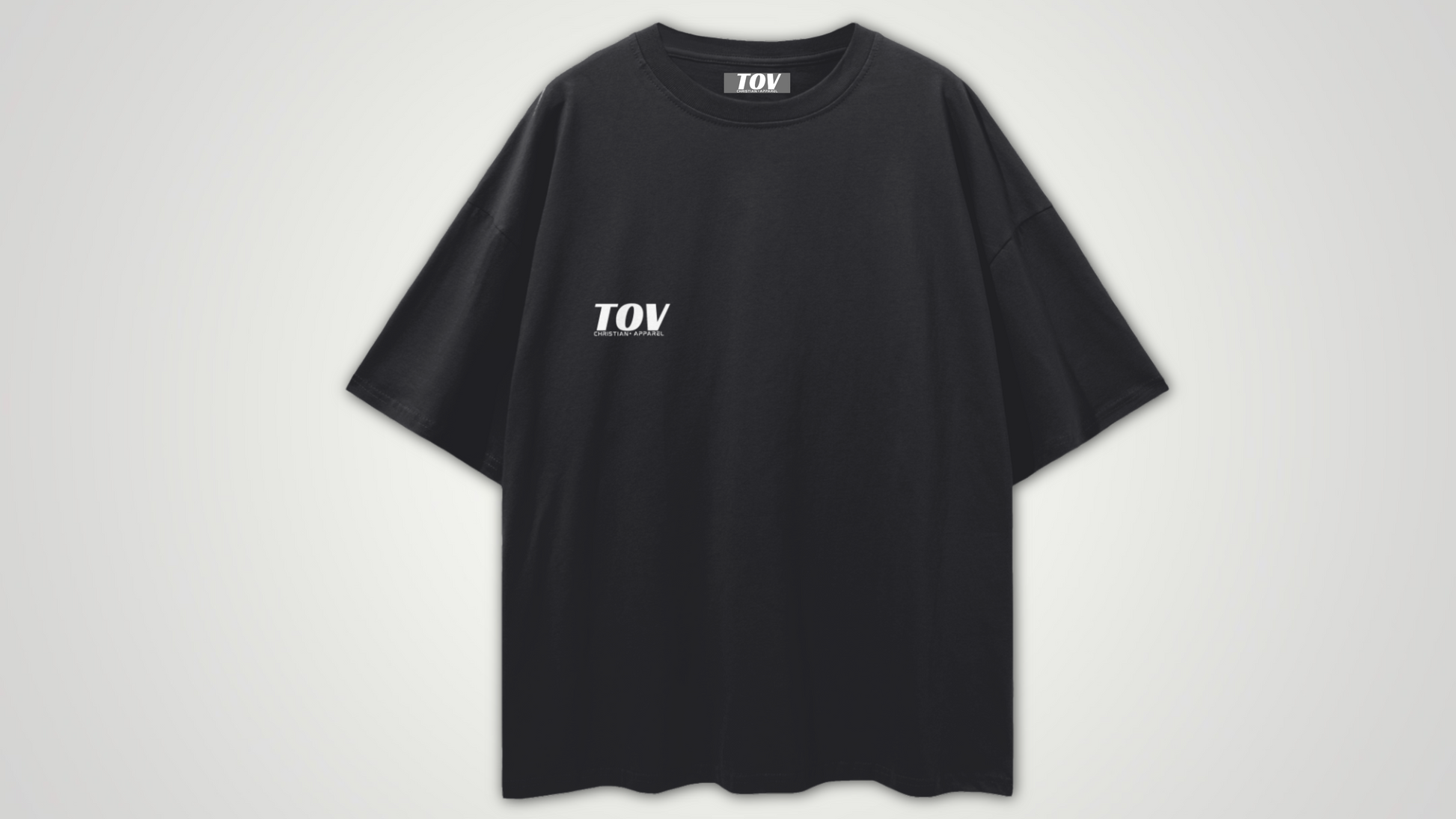 Faith wear christ comes first oversize tee ODMPOD