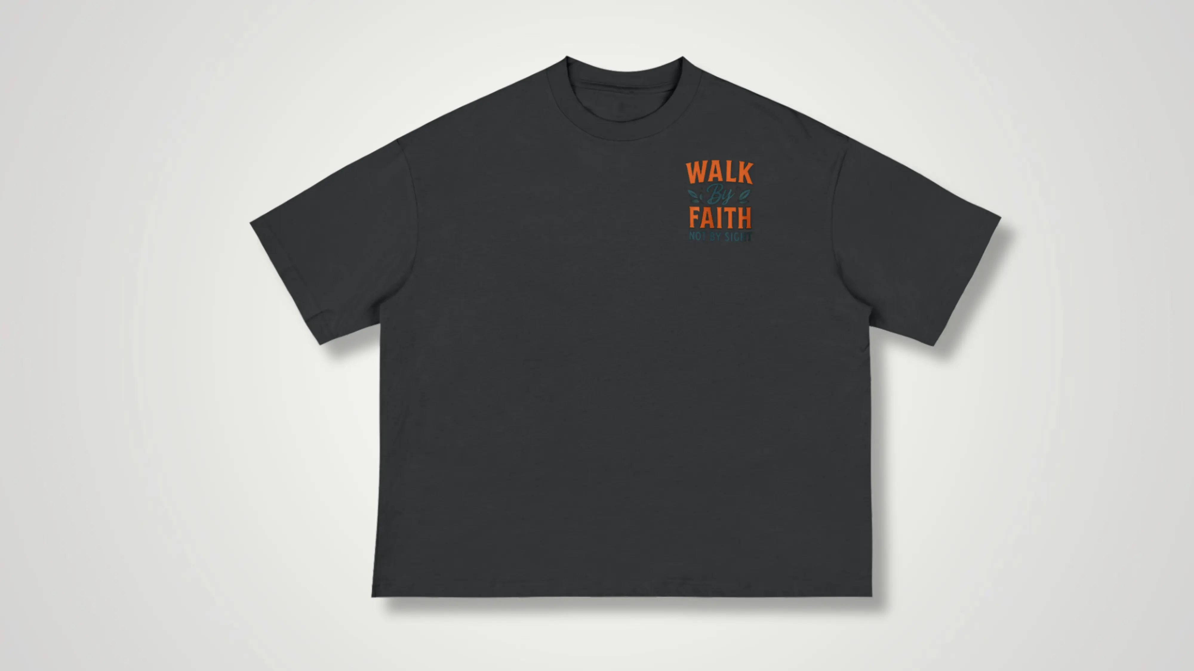 Walk By Faith Not By Sight Classic Boxy tee - ThornsofVictory